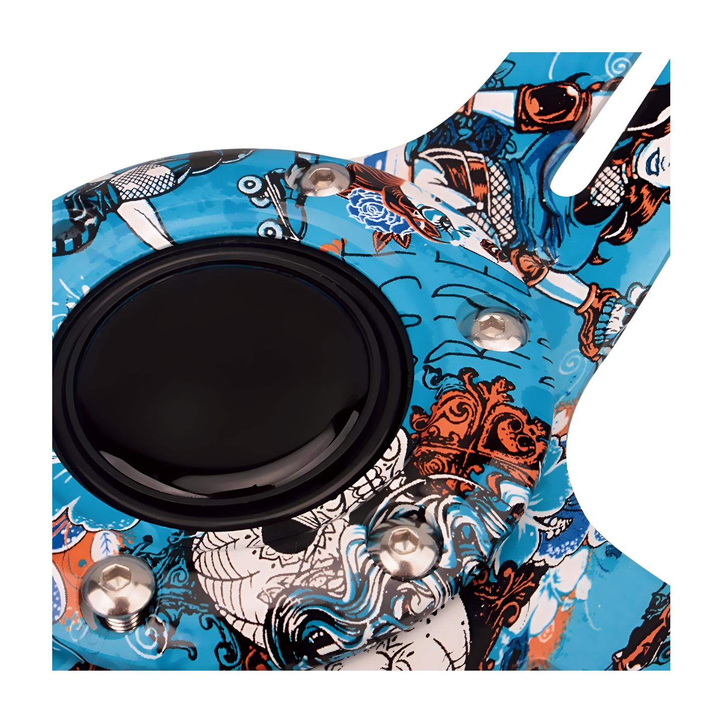 GRAPHICS JDM art steering wheel