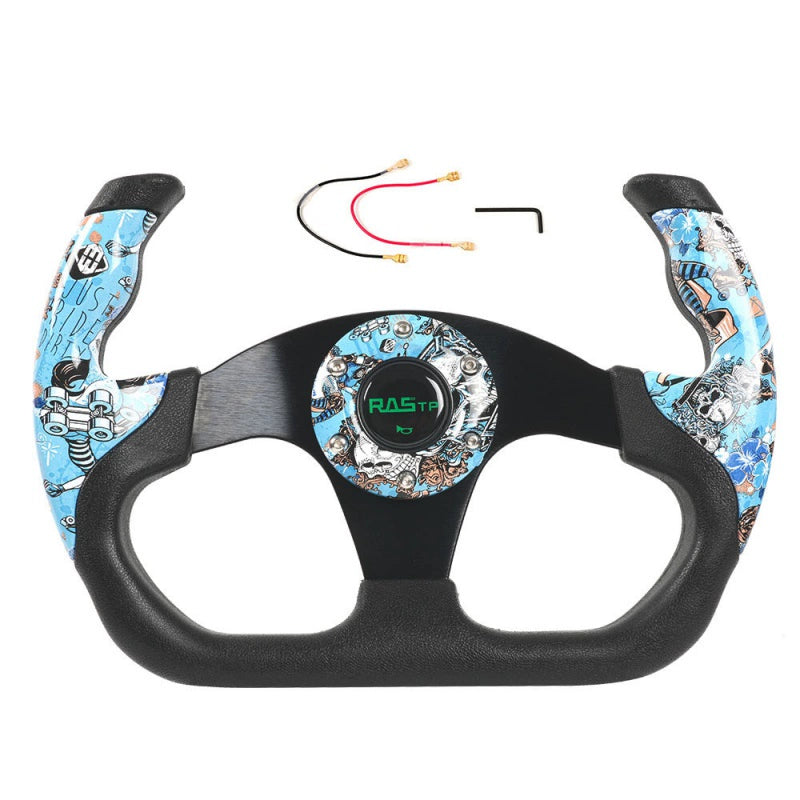 GRAPHICS JDM RACING STEERING WHEEL