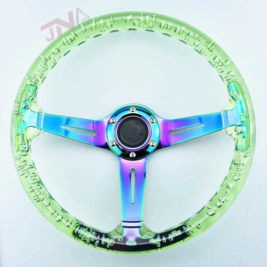 JDM Transparent Thunder Steering Wheel