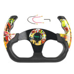 GRAPHICS JDM RACING STEERING WHEEL