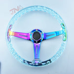 JDM Transparent Thunder Steering Wheel