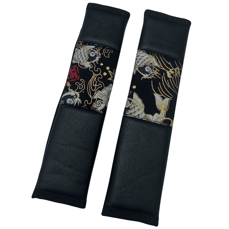 和紋付 JDM EMBROIDERY SEAT BELT PAD