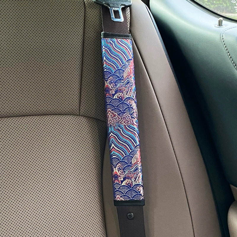 和紋付 JDM EMBROIDERY SEAT BELT PAD